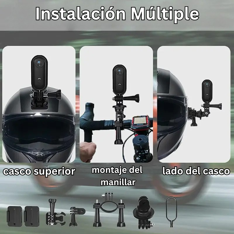 Cámara de acción 4K tipo pulgar ultraportátil