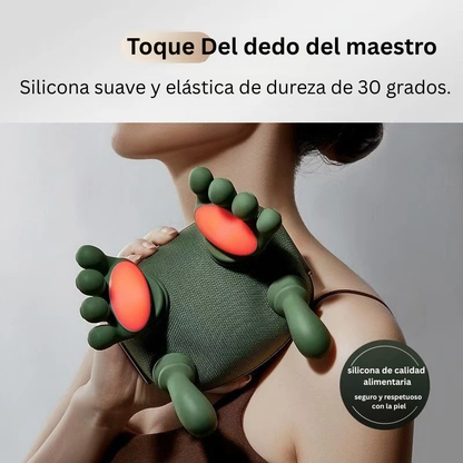 Masajeador 3D con Calor & Vibración – Cuello y Cuerpo