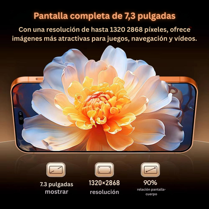 I17 Pro Max 5G – 16GB RAM + 1TB Almacenamiento – Cámara 108MP – Pantalla OLED Grande