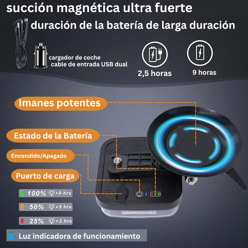 Luces de remolque inalámbricas