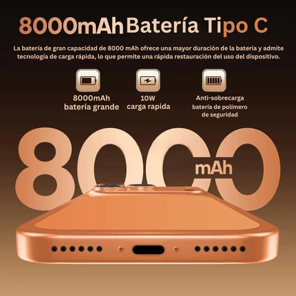 I17 Pro Max 5G – 16GB RAM + 1TB Almacenamiento – Cámara 108MP – Pantalla OLED Grande