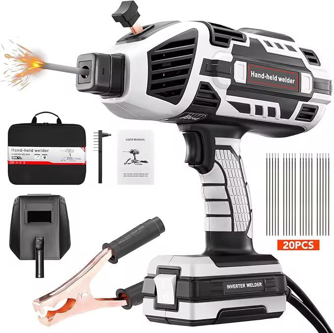 Soldadora Eléctrica Portátil IGBT – Arco Estable, Ligera y Ideal para Uso Profesional y Doméstico