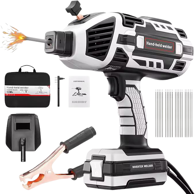 Soldadora Eléctrica Portátil IGBT – Arco Estable, Ligera y Ideal para Uso Profesional y Doméstico